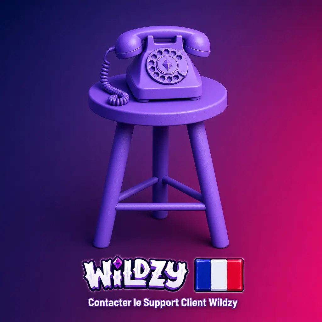 Équipe support Wildzy disponible 24h/24 et 7j/7 via chat, email et FAQ pour les joueurs en France