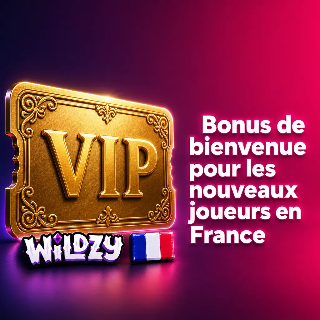 Bonus de bienvenue Wildzy 600% jusqu'à 10 000 EUR sur les machines à sous pour nouveaux joueurs en France